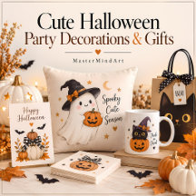 Cute Halloween Party Decorations & Gifts