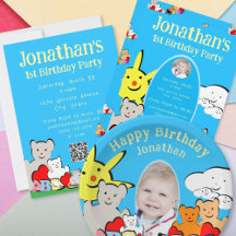 Fun Cute Animals Birthday Party Collection