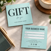 Gift Card Vouchers Discount Card