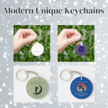 Modern Unique Keychains