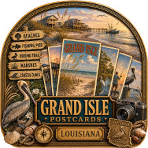 Grand Isle Louisiana Postcards/Gifts