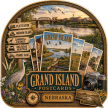 Grand Island Nebraska Postcards/Gifts
