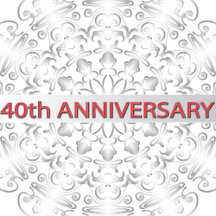 15th & 40th Ruby Red Wedding Anniversaries
