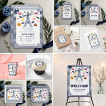 Paris w/ Love for Our Sweet Bebe Baby Shower