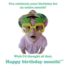 Birthday Month Wish I'd Thought Of That 