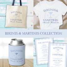 Bikinis & Martinis Beach Bachelorette Party