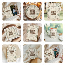 Rodeo Western Boy Birthday