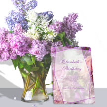 Vivid Orchid Greeting Cards