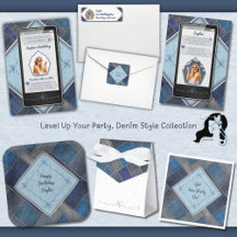 Level Up Your Party, Denim Style Collection