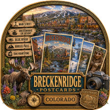 Breckenridge Colorado Postcards/Gifts