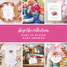 Baby in Bloom   Bright Floral Baby Shower