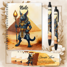 Cartoon Anubis – Egyptian God of the Afterlife