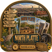 North Platte Nebraska Postcards/Gifts