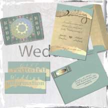 Wedding Golden Veiled Wildflower