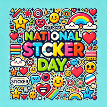 National Sticker Day – Stick with Fun Designs!