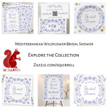 Mediterranean Wildflower Arch Bridal Shower