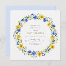  Bridal Shower Suite Wildflower Meadow