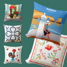 Portuguese Culture and Symbols Pillows and Puffs