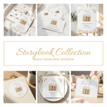 New Chapter Begins Vintage Floral Books Suite