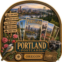 Portland Oregon Postcards/Gifts