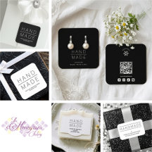 Simple Minimalist Handmade Business Support Quote