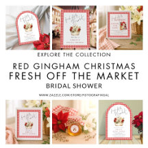 Christmas Edition Fresh Off the Market Red Gingham