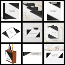 Black Stripes Gold Thin Lines