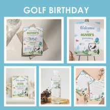 Hole In One Golf Birthday