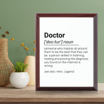 Doctor Gift Set: Mug, Card, & Print - Grad/Appreci