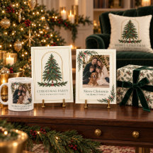 Evergreen & Ivory Family Christmas Collection
