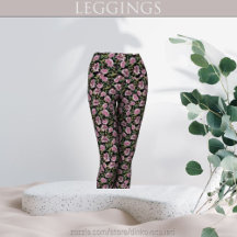 Floral Capri Leggings