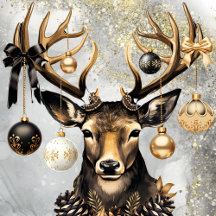 Winter Deer Christmas