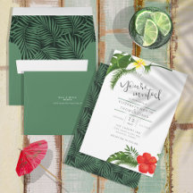 Tropical Floral Wedding
