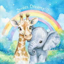 Sweet Dreams Nursery Posters