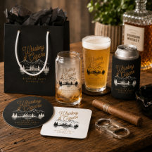 Whiskey & Cigars Bachelor Party Collection
