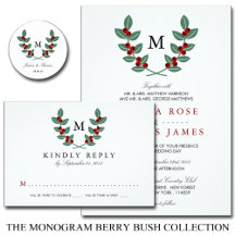 The Monogram Berry Bush Wedding Collection