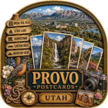 Provo Utah Postcards/Gifts
