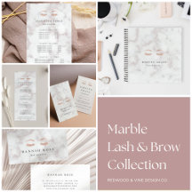 Marble & Rose Gold Beauty Collection