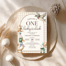 Lucky Duck Balloon Birthday