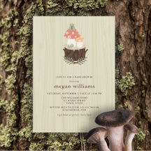 Mushroom Baby Shower