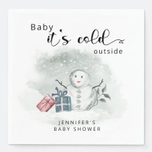 Baby it's cold outside baby shower