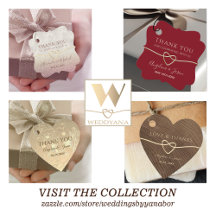 Best Wedding Thank You Favor Tags