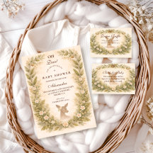 Oh Deer Forest Baby Shower