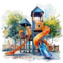 Playground Park Kid's Birthday Party
