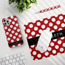 Red Polka Dots - Home Decor Collection