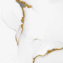 Handmade Alcohol Ink Wedding, RSVP, Menu