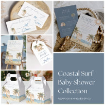 Baby on Board   Coastal Surf Baby Shower