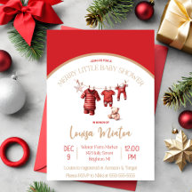 A Merry Little Baby Shower