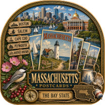 Massachusetts Postcards