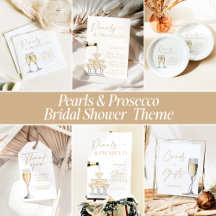 Pearls & Prosecco Bridal Shower